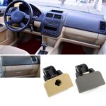 Manija de la tapa de la guantera OE 6Q0857131D para Volkswagen Polo 2002-2009, Gray - Imagen 5