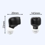1 par de audífonos semiintraor recargables amplificador de sonido para personas mayores, Semi-In-Ear - Imagen 3