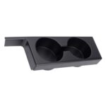 Para BMW 5 Series E39/528i/530i/M5 Portavasos de Control Central de coche con volante a la izquierda, Black With groove
