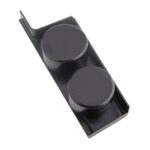 Para BMW 5 Series E39/528i/530i/M5 Portavasos de Control Central de coche con volante a la izquierda, Black With groove - Imagen 3