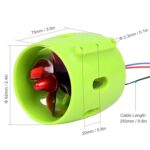 Modelo de barco de 12-24 V, hélice submarina, robot submarino ROV, motor sin escobillas a prueba de agua, CW - Imagen 3