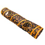 Túnel de juego plegable para gatos de interior con forma de calabaza de Halloween, Straight