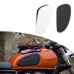 Para Triumph Bonneville T100/T120 Bobber 1200 almohadilla aislante de tanque de combustible pegatina antideslizante