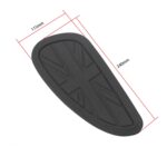Para Triumph Bonneville T100/T120 Bobber 1200 almohadilla aislante de tanque de combustible pegatina antideslizante - Imagen 3