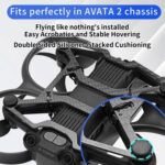 Parachoques de protección ligero de fibra de carbono para chasis RCSTQ de DJI Avata 2 - Imagen 4