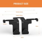 2 piezas Soporte para teléfono móvil con gancho decorativo para coche - Imagen 3