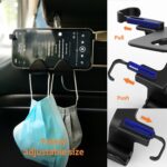 2 piezas Soporte para teléfono móvil con gancho decorativo para coche - Imagen 4