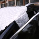 Cubierta para parabrisas delantero de coche, parasol, protector solar, aislamiento térmico, a prueba de heladas, media cubierta, Free Tie Model - Imagen 2