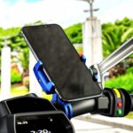 Kewig M7 bicicleta 4 garras soporte de navegación de aluminio soporte para teléfono móvil de ciclismo al aire libre - Imagen 2
