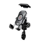Kewig Soporte de navegación elevado para motocicleta Soporte para teléfono celular antirrobo para montar al aire libre, M14-C3