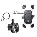 Kewig Soporte para teléfono de navegación para motocicleta Soporte de carga para conducción al aire libre, M11-G2-A3