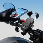 Kewig Soporte para teléfono de navegación para motocicleta Soporte de carga para conducción al aire libre, M11-G2-A3 - Imagen 2