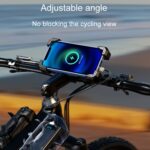 Kewig Soporte para teléfono de navegación para motocicleta Soporte de carga para conducción al aire libre, M11-G2-A2 - Imagen 5