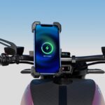 Kewig Soporte para teléfono de navegación para motocicleta Soporte de carga para conducción al aire libre, M11-G2-A3 - Imagen 7