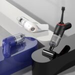 Aspiradora de coche de carga inalámbrica Mini aspiradora de mano de alta potencia para seco y húmedo, Blue - Imagen 11