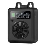 Dispositivo de Control de ladridos ultrasónico inteligente con pantalla Digital K6, dispositivo de entrenamiento para perros, dispositivo repelente, K6 (Black)