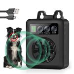 Dispositivo de Control de ladridos ultrasónico inteligente con pantalla Digital K6, dispositivo de entrenamiento para perros, dispositivo repelente, K6 (Black) - Imagen 2