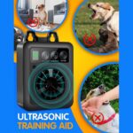 Dispositivo de Control de ladridos ultrasónico inteligente con pantalla Digital K6, dispositivo de entrenamiento para perros, dispositivo repelente, K6 (Black) - Imagen 8