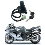 Para Kawasaki ZXR400/ZZR400/ZZR600 interruptor de encendido cerradura de arranque - Imagen 5
