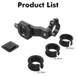 Soporte para teléfono móvil para bicicleta o motocicleta, espejo retrovisor para manillar, soporte para navegación para exteriores, 146A Phone Holder - Imagen 2