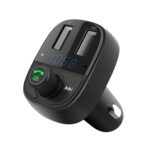 Receptor de cargador rápido Bluetooth para coche, cargador automático uno a dos, encendedor de cigarrillos, S-10