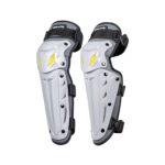 SULAITE Equipo de protección transpirable para conducción al aire libre en motocicleta, 2pcs /Set Knee Pads Gray