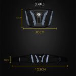 Equipo de protección de cintura anticaídas para viajes de larga distancia en motocicleta SULAITE, L/XL - Imagen 2