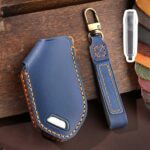 Funda protectora para llave de coche Hallmo para Kia 2024, 5 Keys Blue