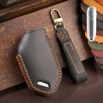 Funda protectora para llave de coche Hallmo para Kia 2024, 5 Keys Black