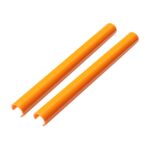 Tira decorativa de silicona que cambia de color para parachoques de BMW, Orange B