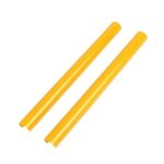 Tira decorativa de silicona que cambia de color para parachoques de BMW, Yellow A