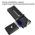 Placa de liberación rápida superior del estabilizador para DJI RSC 2 / RS 2 / RS 3 50x38 mm - Imagen 4