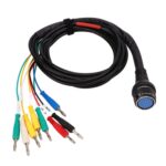 Cable de diagnóstico de 8 pines para Benz MB Star C4, conector SD OBD2, multiplexor de 55 pines a 8 pines