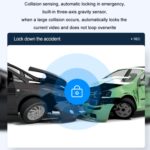 Teléfono móvil WIFI 2K Grabadora de conducción giratoria de 360 ​​grados ultra clara, Cigarette Lighter - Imagen 8