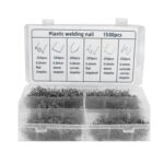 Reparación de parachoques de automóvil en caja rotos con clavos de alambre para soldar, 1500pcs /Set