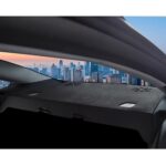 Almohadilla de gamuza a prueba de luz para automóvil, For 2024 Tesla Model 3 Rearwindow - Imagen 2