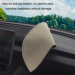 Almohadilla de gamuza a prueba de luz para automóvil, For 2024 Tesla Model 3 Dashboard - Imagen 6