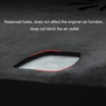 Almohadilla de gamuza a prueba de luz para automóvil, For 2024 Tesla Model 3 Rearwindow - Imagen 7