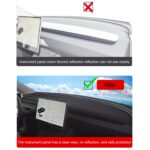 Almohadilla de gamuza a prueba de luz para automóvil, For 2024 Tesla Model 3 Dashboard - Imagen 8