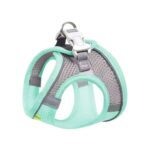 Arnés de pecho para mascotas estilo camiseta interior Correa reflectante transpirable de verano para perros, Single Green