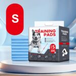 Almohadillas de entrenamiento para mascotas Almohadilla para pañales para perros absorbente de agua espesa, S 33 x 45cm 100pcs / Pack