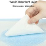 Almohadillas de entrenamiento para mascotas Almohadilla para pañales para perros absorbente de agua espesa, L 60 x 60cm 40pcs / Pack - Imagen 6