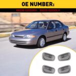 Accesorios para modificación de manija interior de puerta de Toyota Corolla, LH - Imagen 8