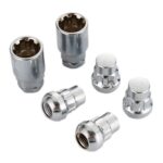 Bloqueo antirrobo para tuercas de neumáticos de automóviles, M12x1.5mm(Ball4+2）