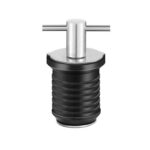 Tornillo de tapón de drenaje transversal de cubierta de embarcación a motor marina, Stainless Steel For 25mm