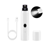 Amoladora de uñas totalmente automática para mascotas con luz LED
