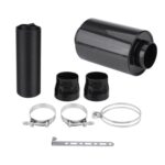 Kit de filtro de aire con fuelle de admisión de aire de fibra de carbono para modificación de automóviles - Imagen 2