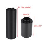Kit de filtro de aire con fuelle de admisión de aire de fibra de carbono para modificación de automóviles - Imagen 3