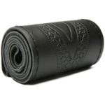 Funda para volante de piel de vaca cosida a mano y con relieve para cuatro estaciones, 38cm