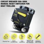Interruptor de fusible de protección de encendido con reinicio manual para yate de RV con accesorios de terminal, 200A - Imagen 6
